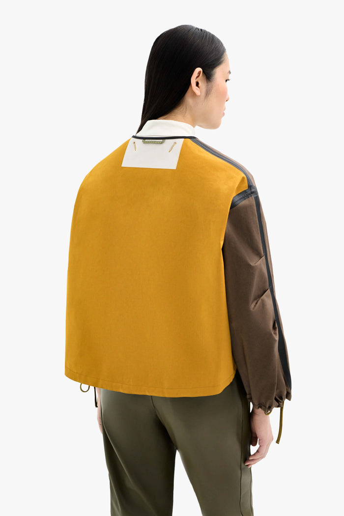 Bonded Rain Bomber - Ochre / Peat