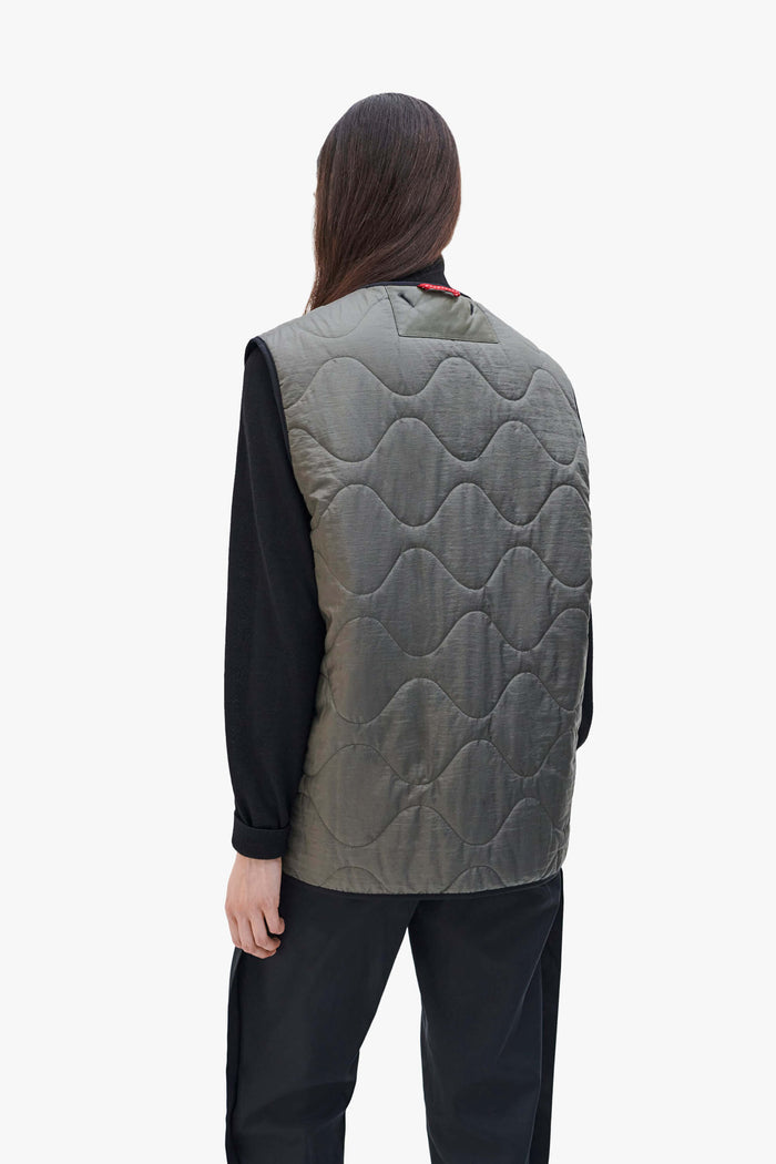 Marfa Stance x Airmail Shareable Vest - Navy / Dark Olive