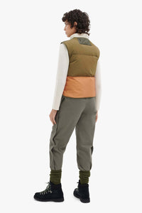 Aviator Down Vest - Moss/ Eucalyptus