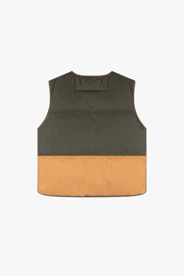 Aviator Down Vest - Moss/ Eucalyptus