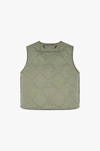 Aviator Down Vest - Moss/ Eucalyptus