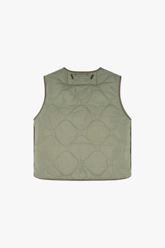 Aviator Down Vest - Moss/ Eucalyptus