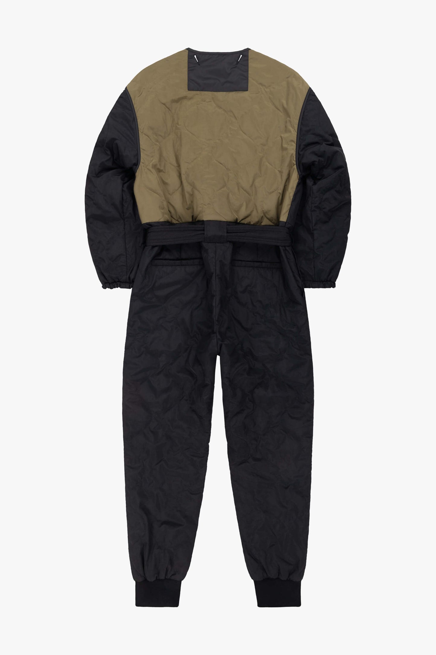 Quilted Jumpsuit - Black