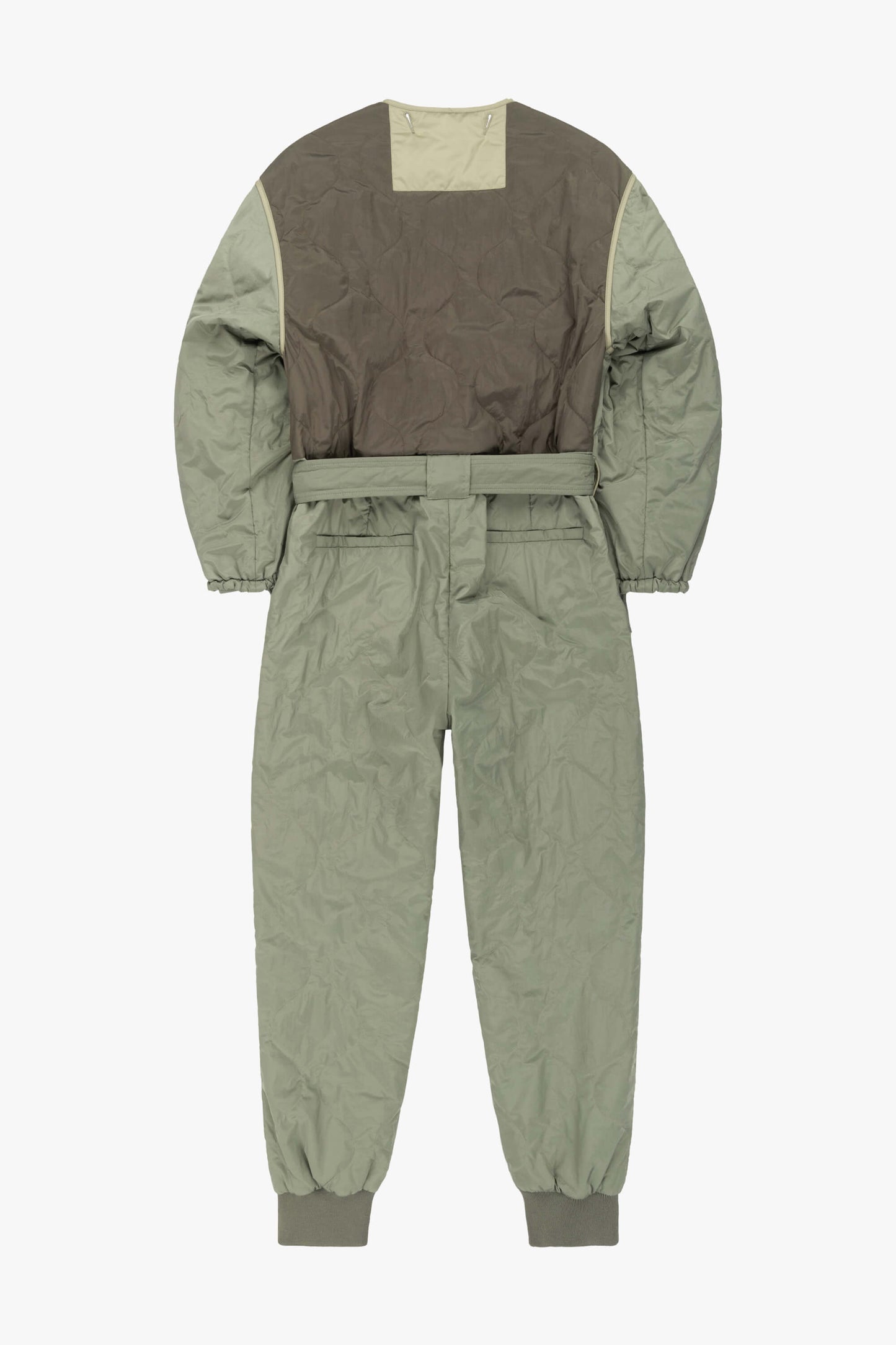 Quilted Jumpsuit - Eucalyptus