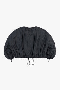 Parachute Quilt Bomber - Black / Granite