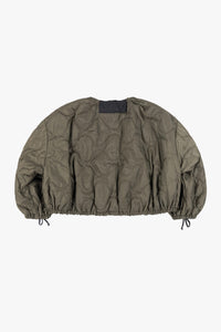 Parachute Quilt Bomber - Midnight / Dark Olive