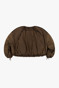 Parachute Quilt Bomber - Bronze / Oyster