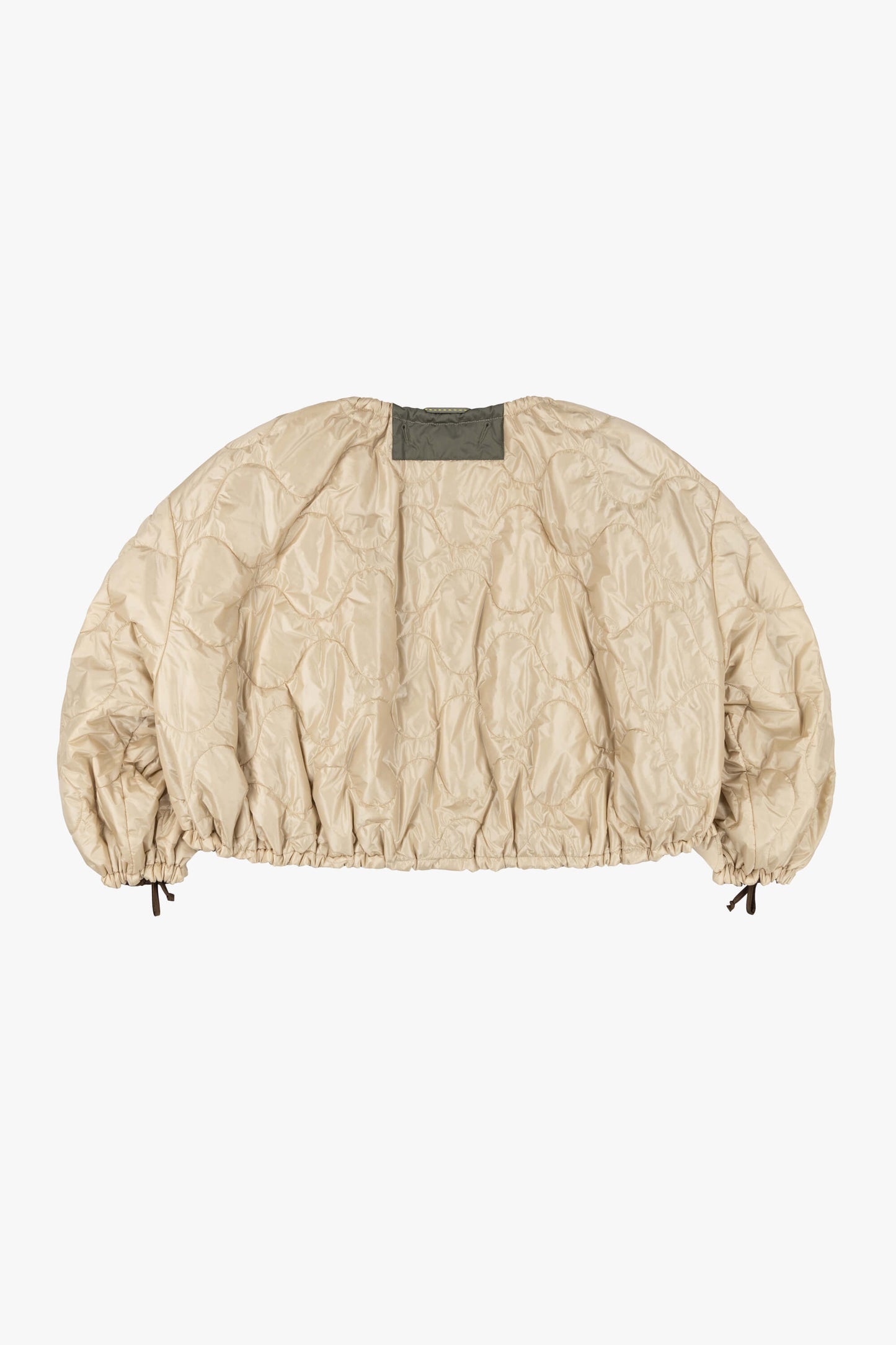 Parachute Quilt Bomber - Bronze / Oyster