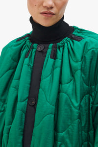 Parachute Quilt Parka - Emerald / Dark Olive