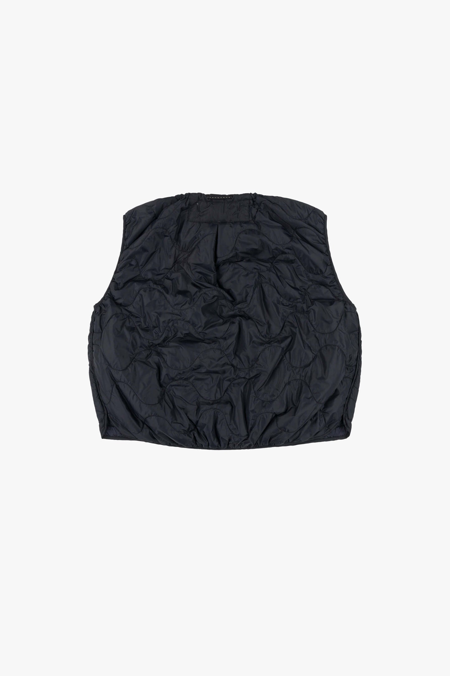 Parachute Quilt Vest - Midnight / Black