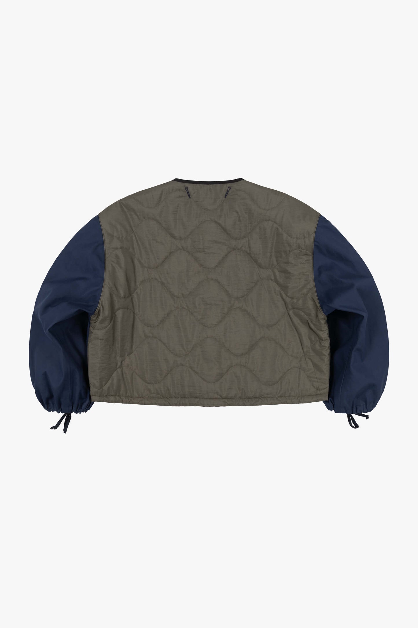 Bonded Rain Bomber - Bright Navy / Sage