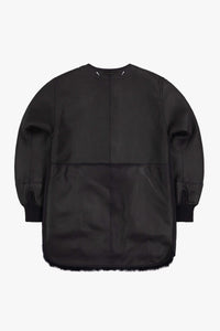 Shearling Coat - Midnight / Black