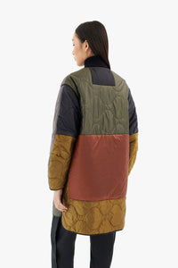 Patchwork Signature Quilt Jacket - Granite / Black