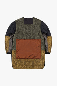 Patchwork Signature Quilt Jacket - Granite / Black