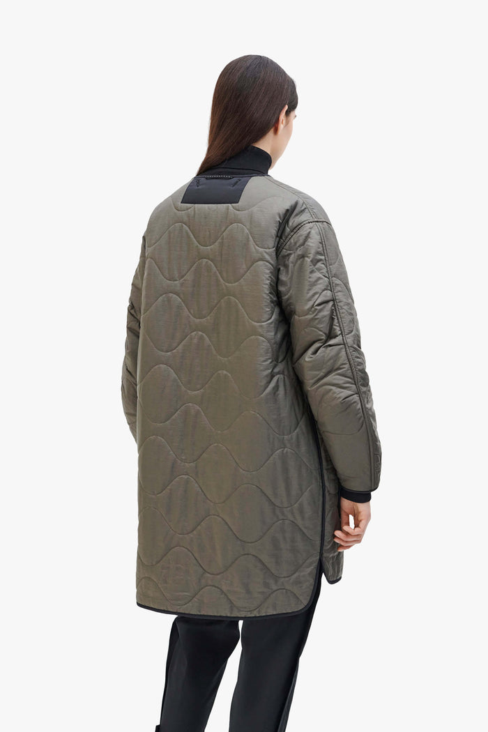 Signature Quilt Jacket - Navy / Dark Olive