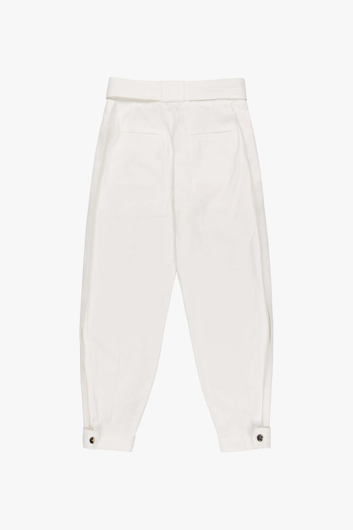 Utility Tapered Trouser - White