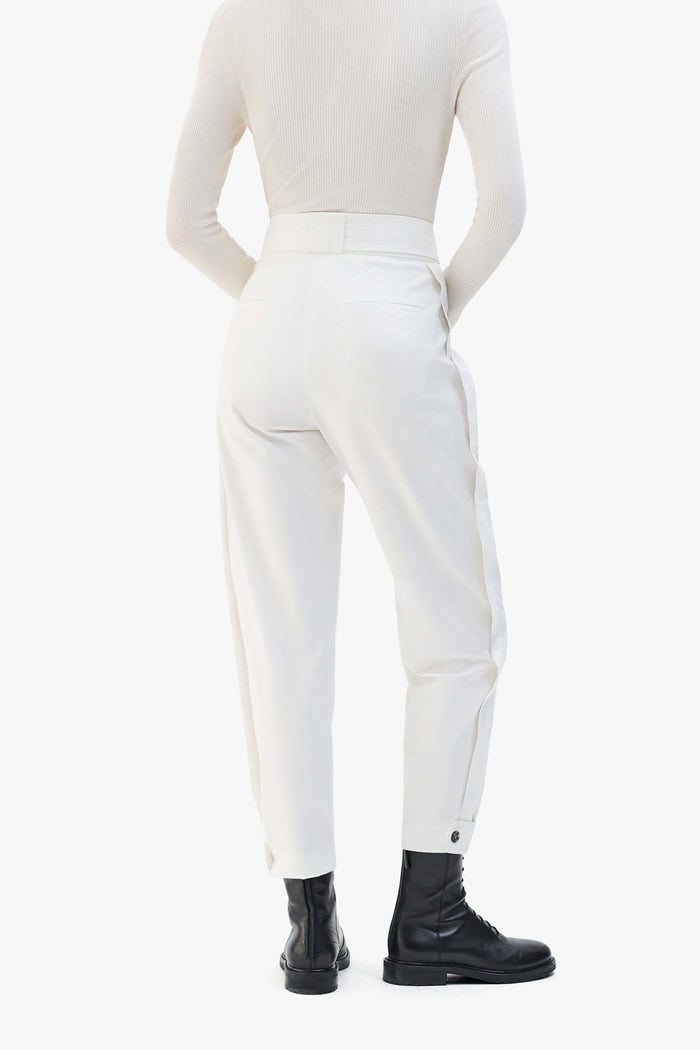 Utility Tapered Trouser - White